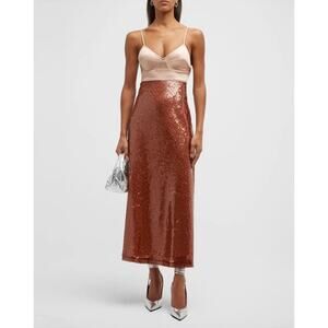 A.L.C. Gisele Sequin Midaxi Empire Dress